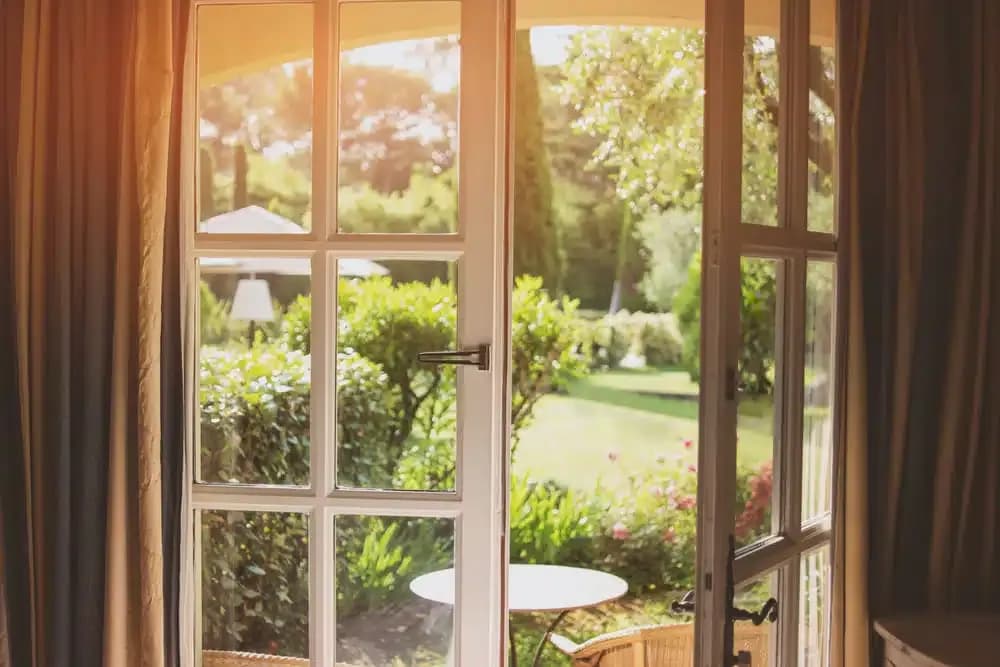 French Window Cover